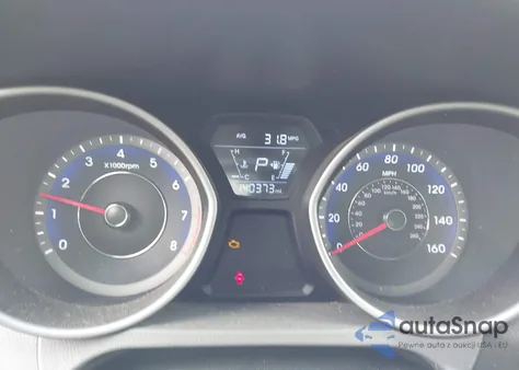 2014 Hyundai Elantra Sport z USA, uszkodzony, nr VIN KMHDH4AH8EU151993